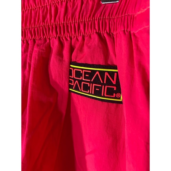 Vintage 90s ocean pacific, neon pink unisex snowboard pants - Picture 2 of 4